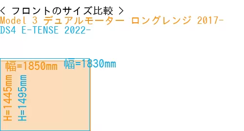 #Model 3 デュアルモーター ロングレンジ 2017- + DS4 E-TENSE 2022-